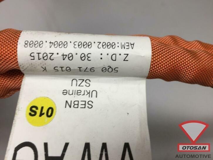 vw golf 7 gte facelift hoog voltage kabel 5q0971015k, Auto-onderdelen, Accu's en Toebehoren, Gebruikt, Volkswagen, Volkswagen AG