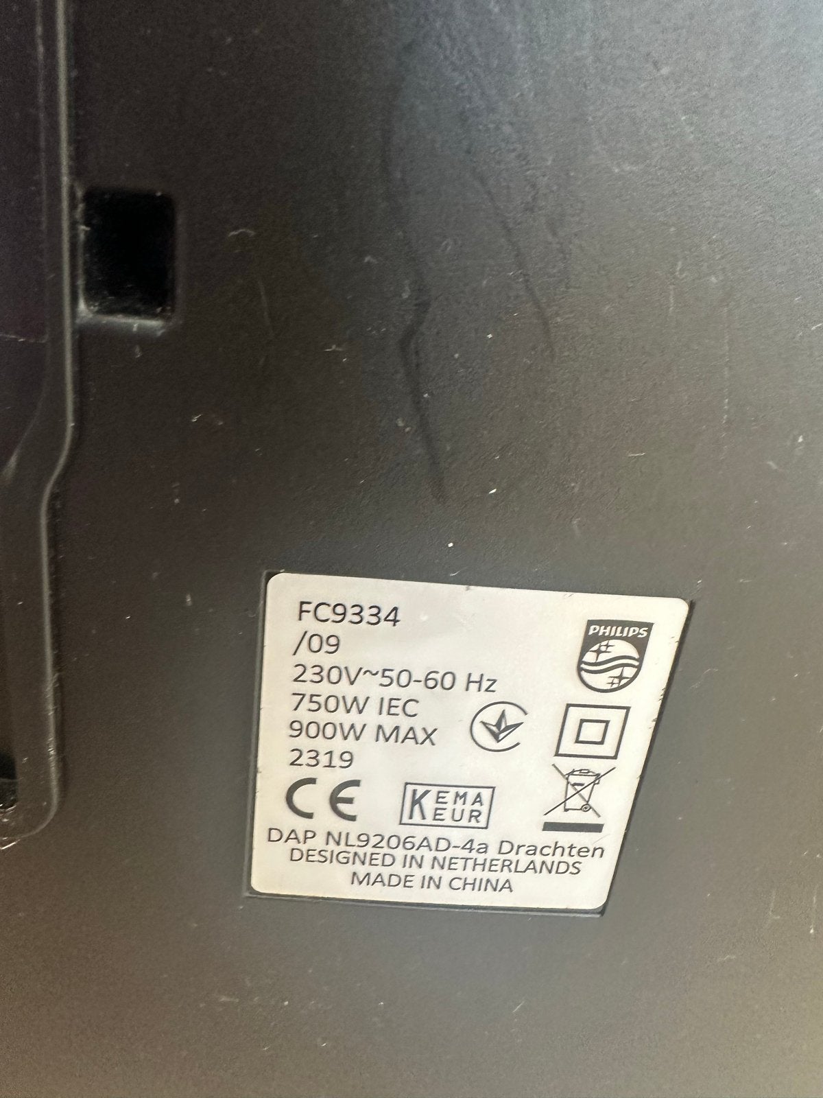 Philips PowerPro Compact FC9334/09 stofzuiger, Witgoed en Apparatuur, Stofzuigers, Inclusief accessoires, Gebruikt, Philips, Ophalen of Verzenden