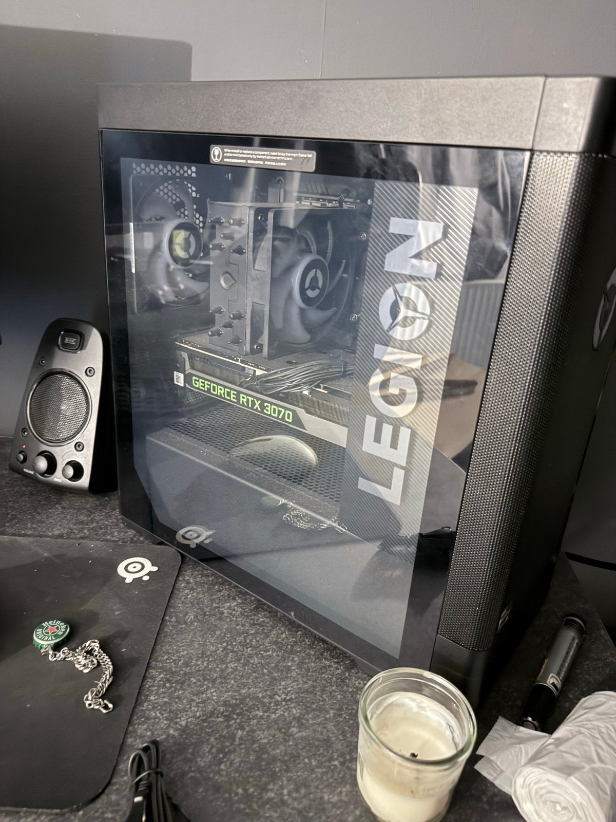 Lenovo Legion Gaming PC met RTX 3070, Ophalen, Zo goed als nieuw, Gaming, SSD