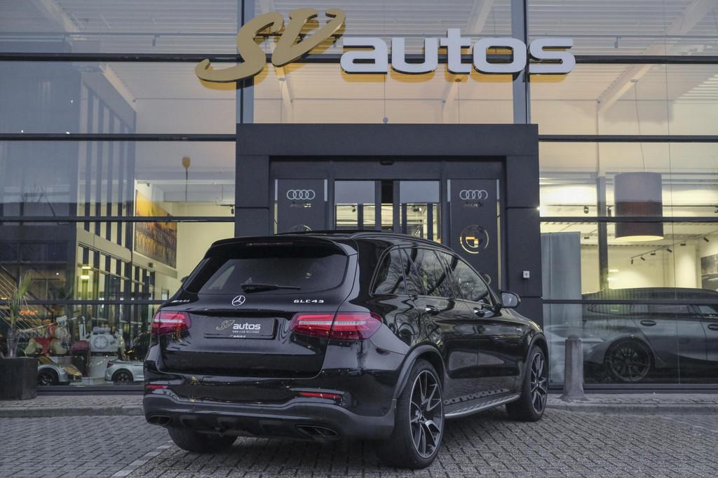 Mercedes-Benz GLC-klasse GLC43 AMG 367pk 4MATIC Panoramadak, Automaat, Gebruikt, 367 pk, Leder