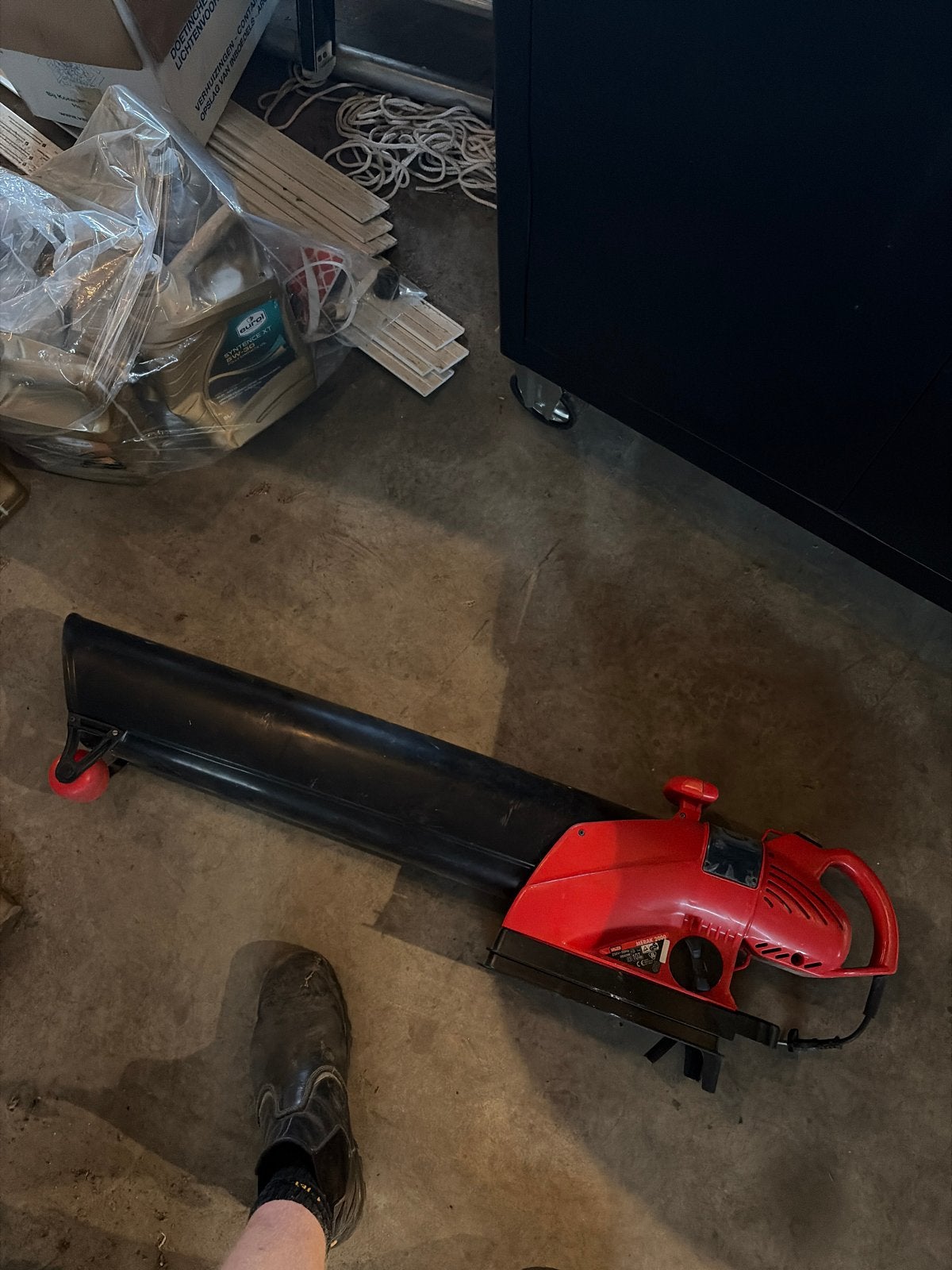 Valex Merak 2000 Bladblazer - Elektrisch met wielen, Ophalen, Gebruikt, Handgedragen, Met neuswiel