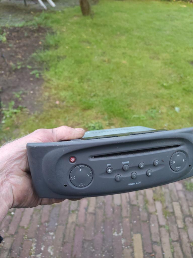 Autoradio cd Renault Scenic, Ophalen of Verzenden, Renault