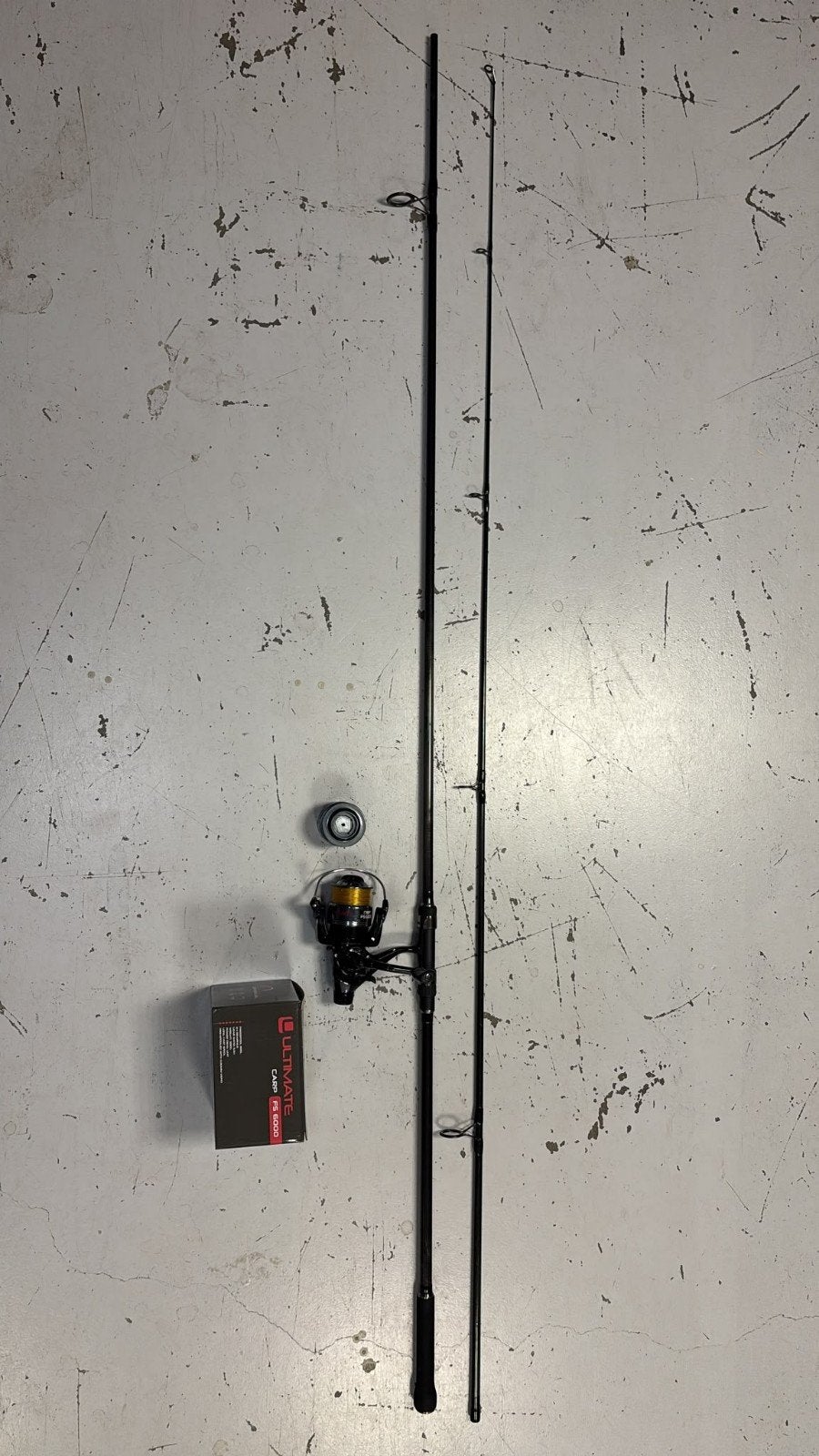 Mitchell Laser Caro 12ft 3lb 2-delig met Ultimate FS6000, Ophalen of Verzenden, Zo goed als nieuw