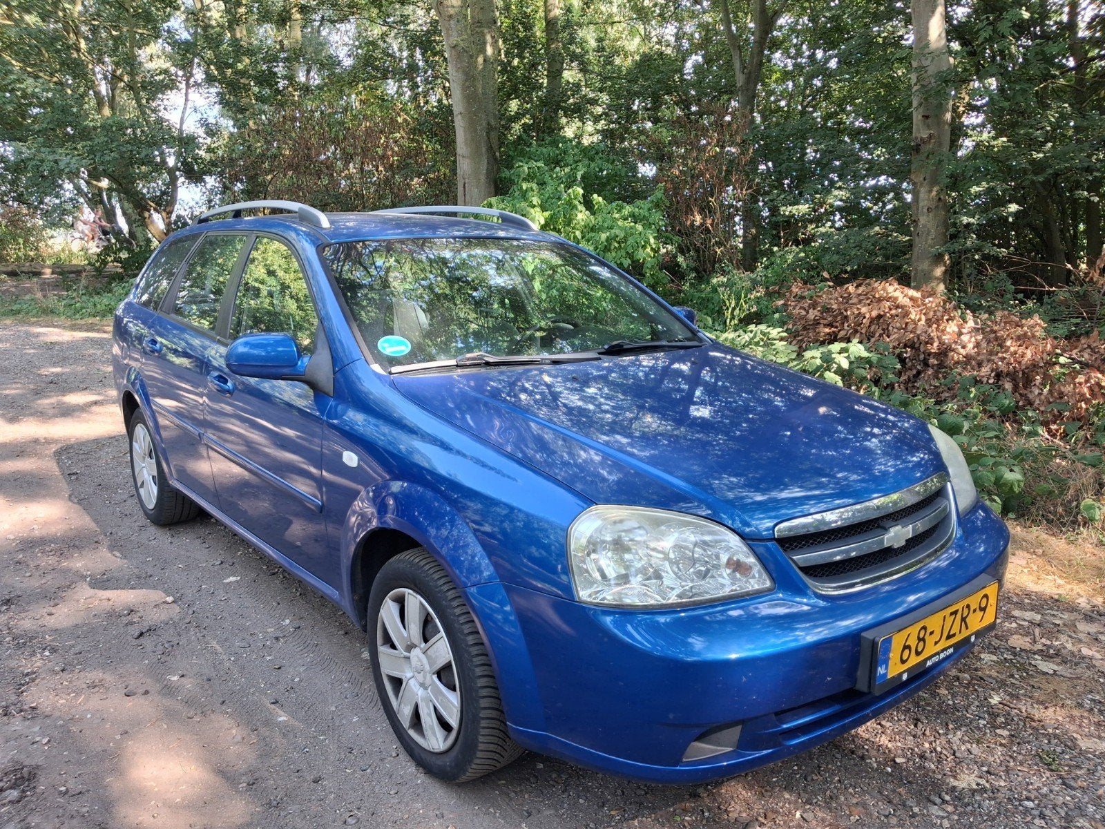 Chevrolet Nubira 1.6 Wagon 2009 Blauw, Stof, 1225 kg, 4 cilinders, Blauw