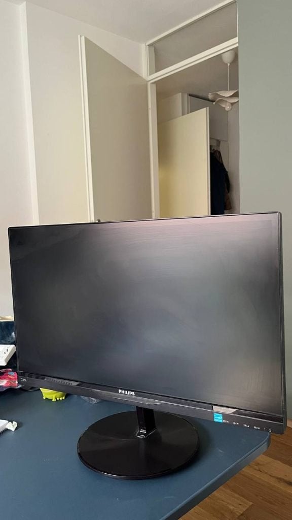 Philips 224E5QSB/01 Monitor – 21,5" Full HD IPS, Ophalen, Gebruikt, IPS, Phillips.