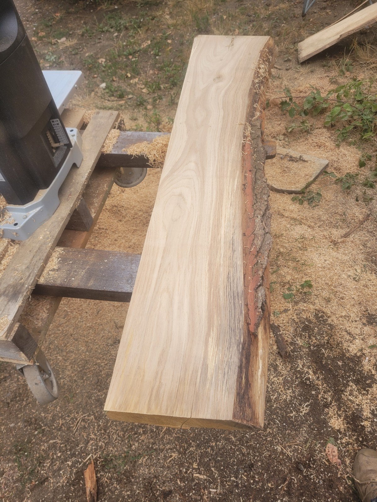 schaaldeel wandplank vensterbank EIKEN., Ophalen of Verzenden, Nieuw, Minder dan 180 cm, Planken