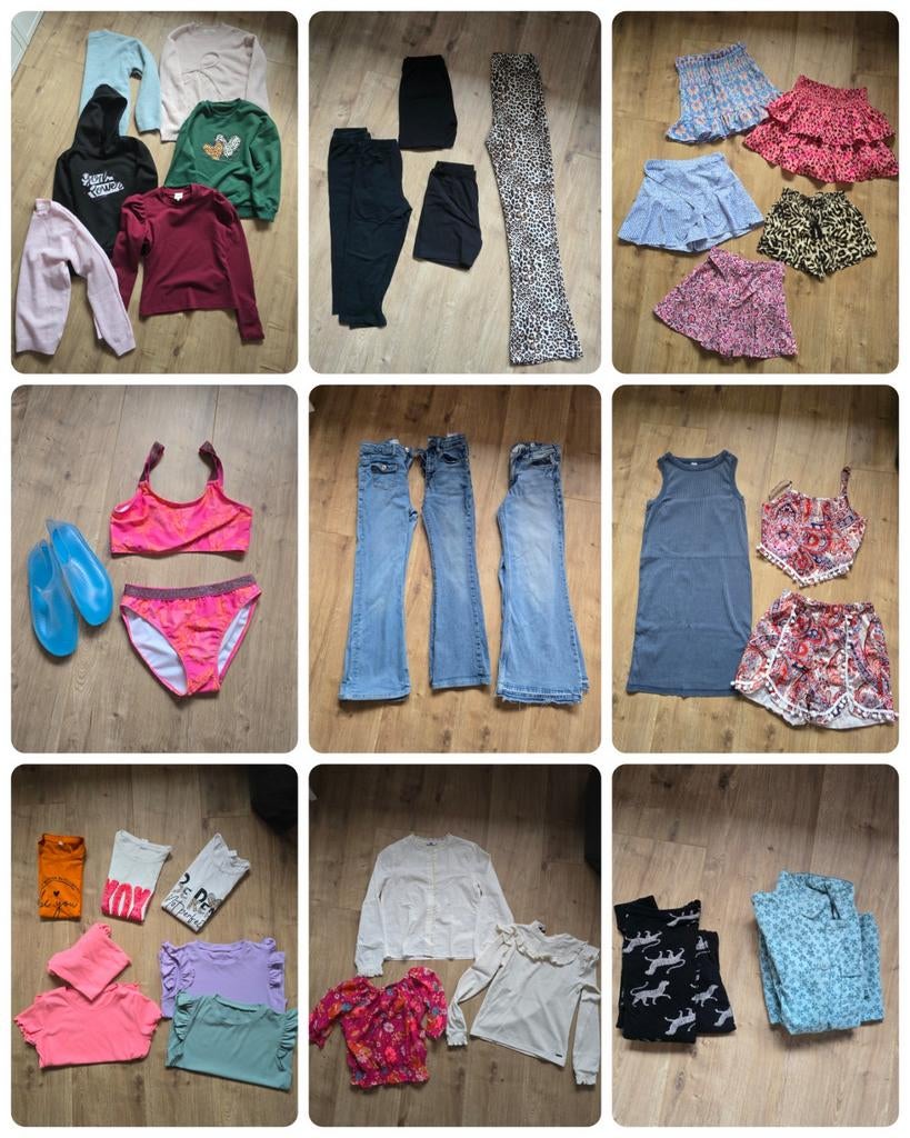 Groot kleding pakket meiden maat 152/158, Ophalen of Verzenden, Zo goed als nieuw, Maat 152