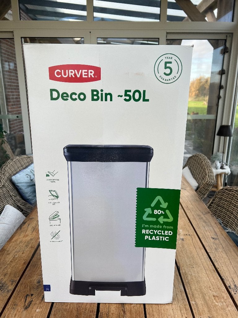 Nieuwe Prullenbakken, Ophalen, Nieuw, 40 liter of meer, 75 – 100