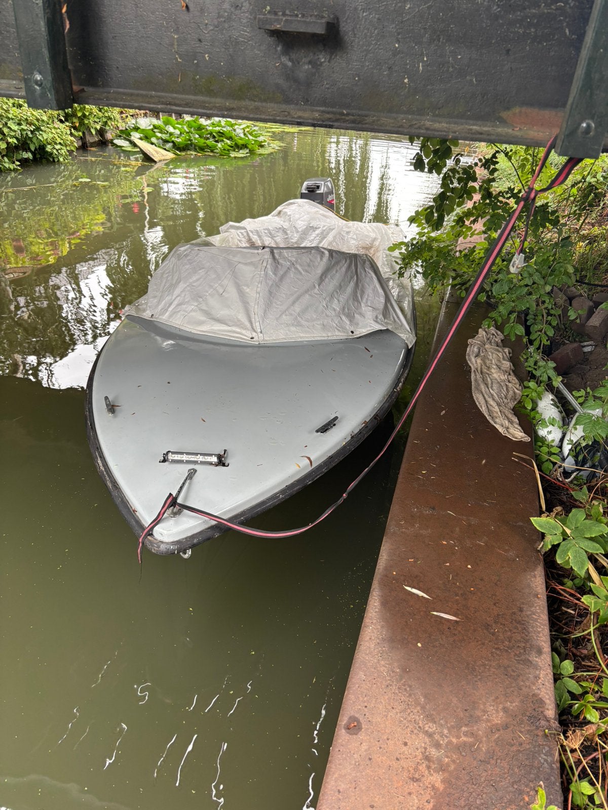 Speedbootje tekoop +8pk2takt, Watersport en Boten, Ophalen, Zo goed als nieuw, Motor en Techniek, Motorboot