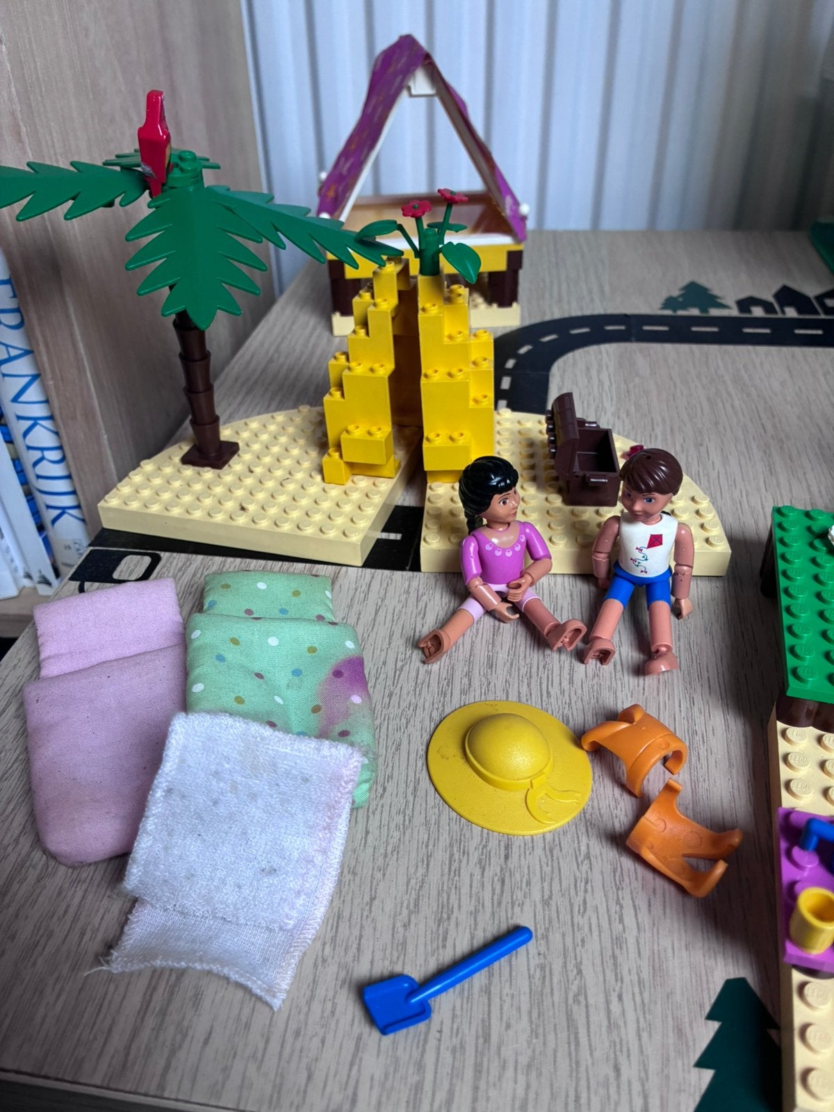 LEGO Belville 5846 Desert Island – vintage 1998 met figuren, Gebruikt, Overige thema's, Lego, Ophalen of Verzenden
