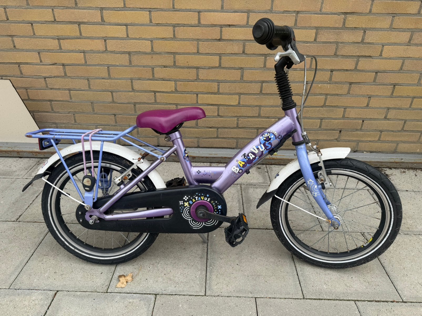 Batavus 16” meisjesfiets, Fietsen en Brommers, Ophalen, Zo goed als nieuw, Terugtraprem, 16 inch