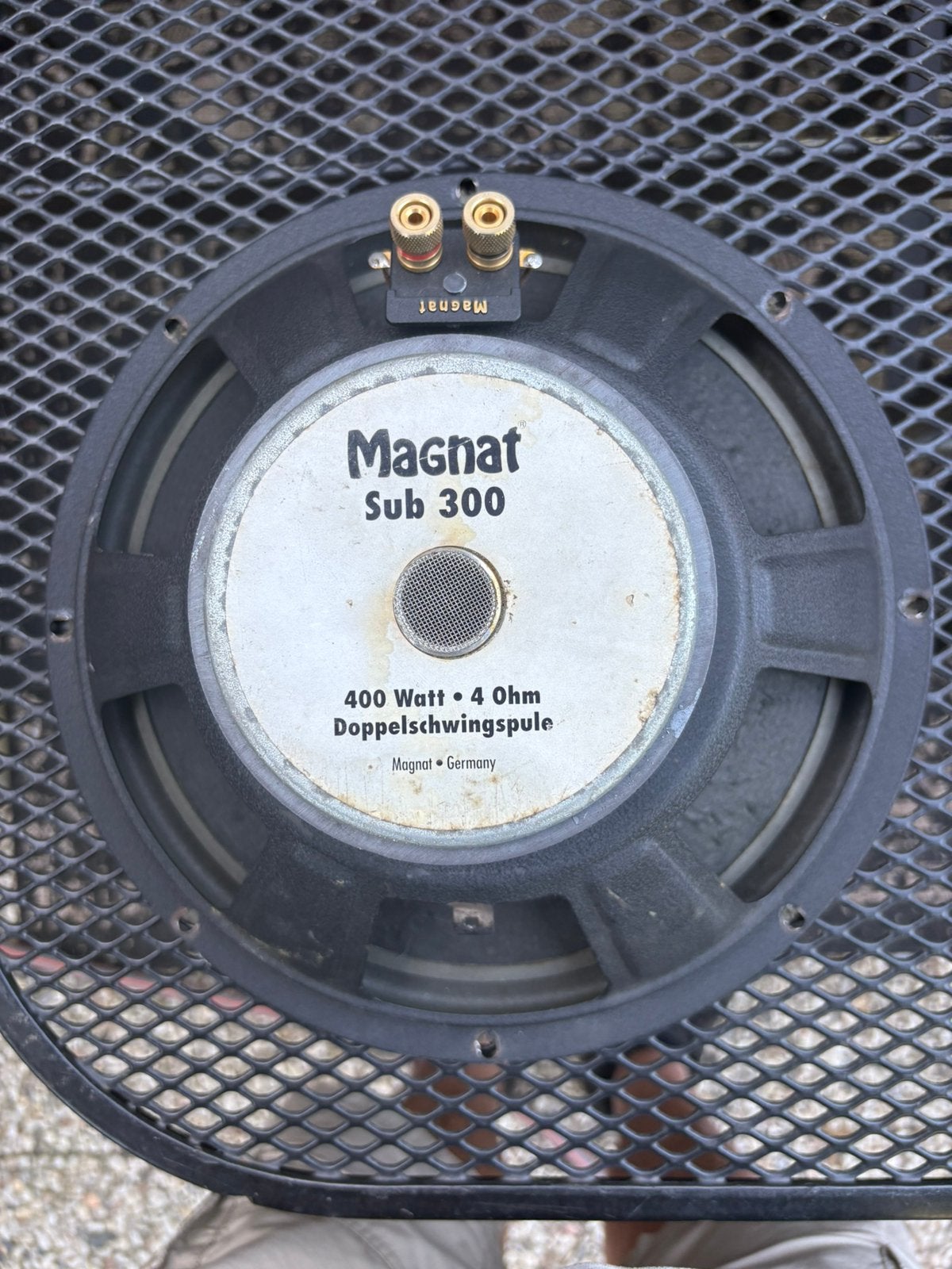 MAGNAT woofer 30 cm, Ophalen of Verzenden, Gebruikt