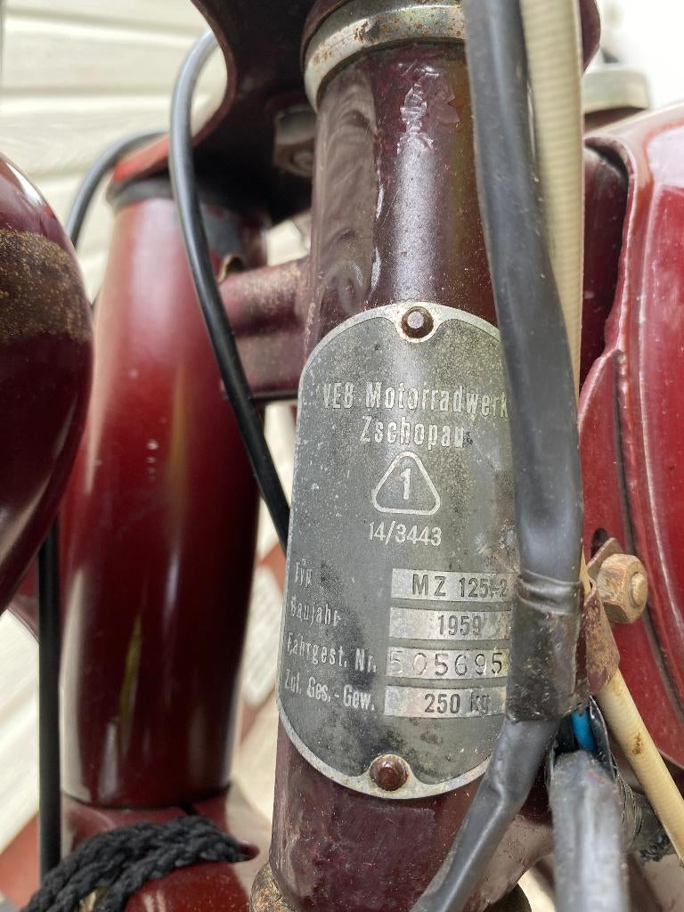 MZ RT125-2 motor oldtimer en reserve motorblok, Motoren, Gebruikt, 125 cc, Overig, 11 kW of minder