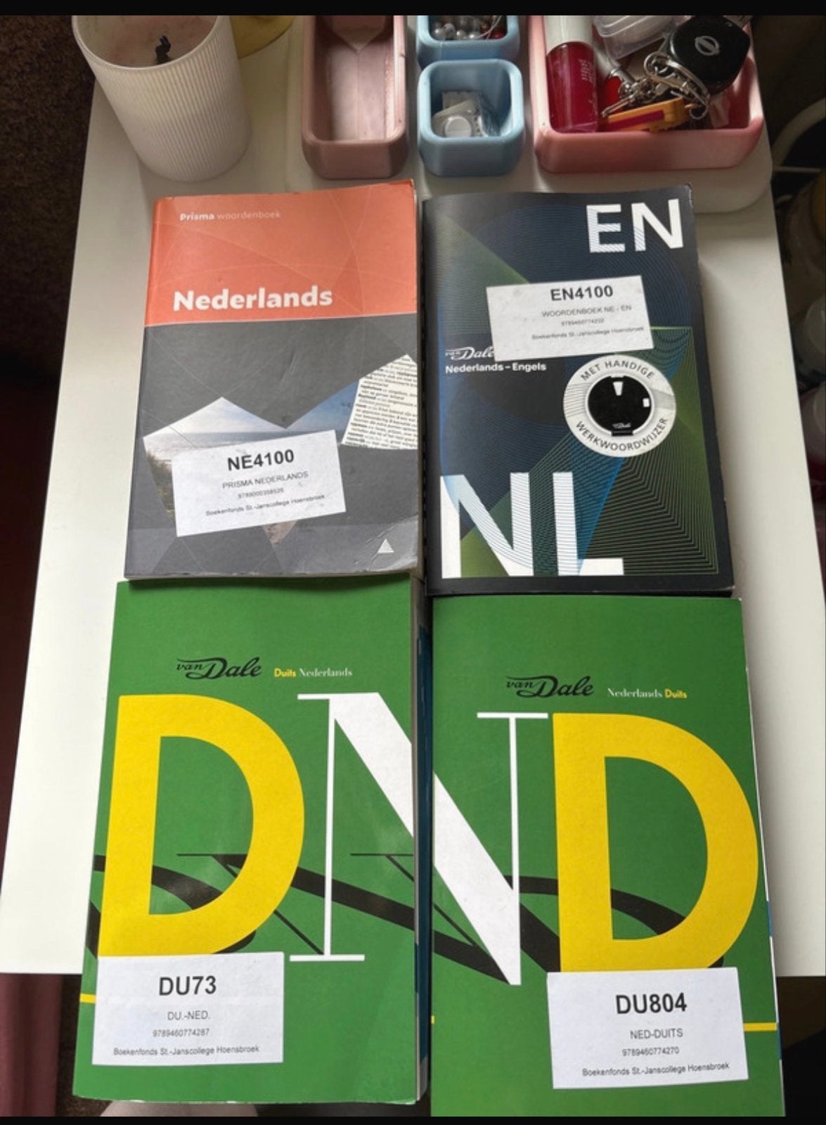 Woordenboeken: Prisma Nederlands, Van Dale Engels/Duits, Boeken, Woordenboeken, Ophalen of Verzenden, Zo goed als nieuw, Prisma of Spectrum