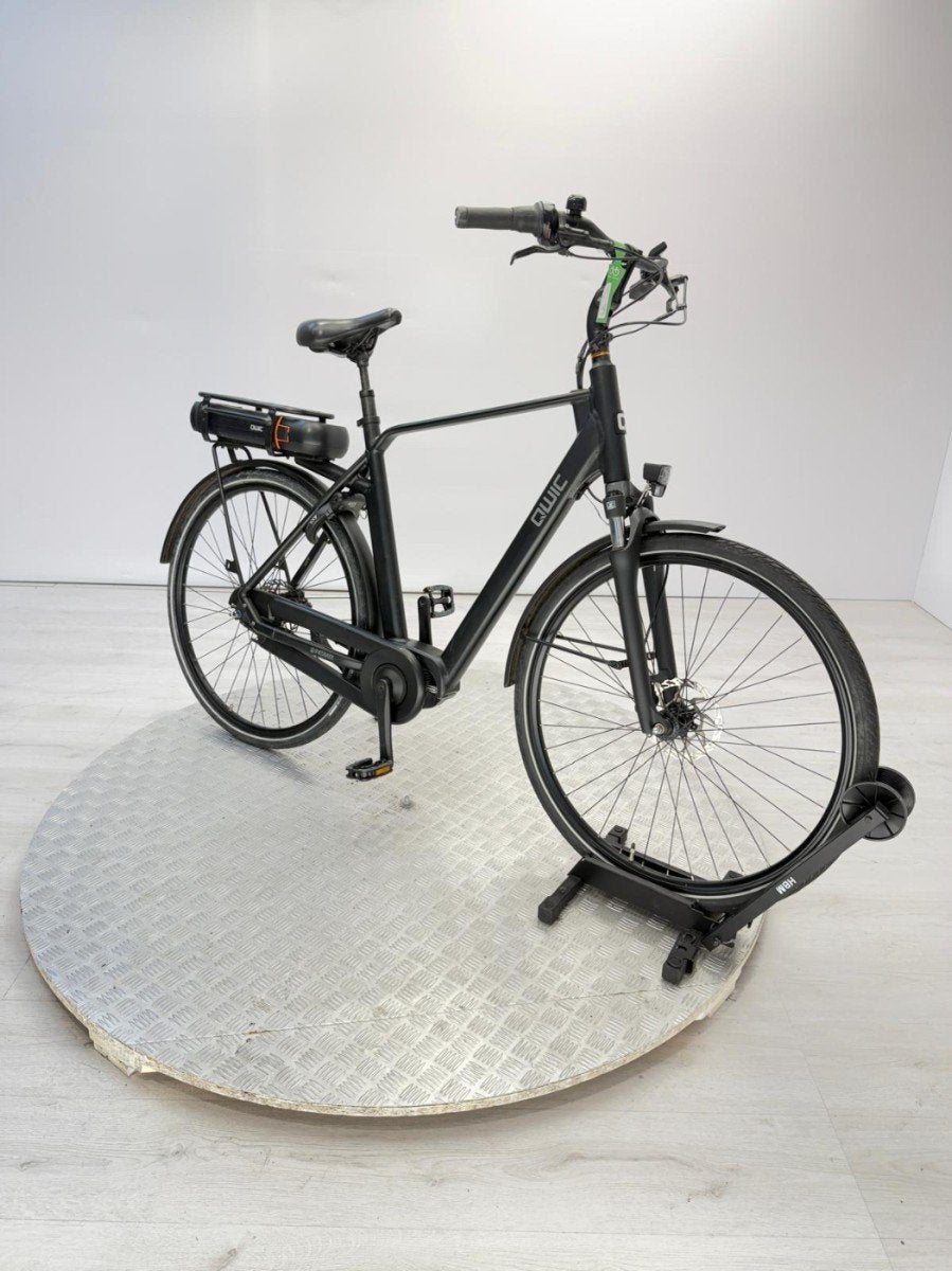 Qwic MN7D | 5.507 km | 417 Wh Heren Zwart 61cm XL, Ophalen, Qwic, Gebruikt, -