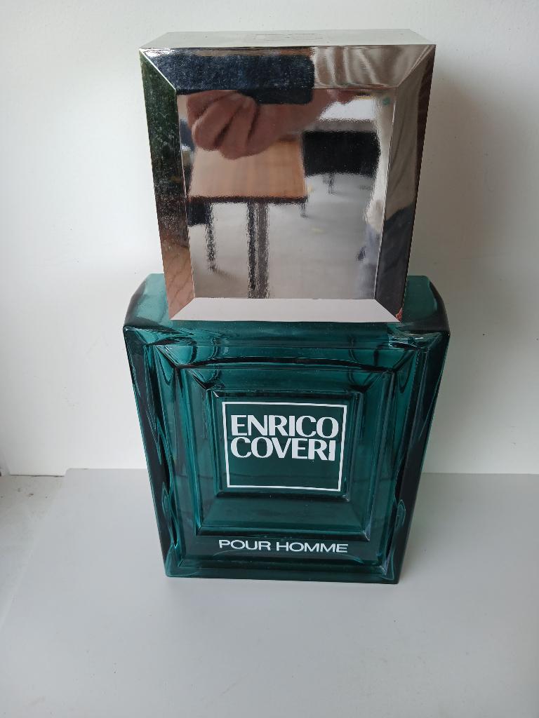 giant factice Enrico Coveri pour Homme eau de toilette ca.40, Verzamelen, Parfumverzamelingen, Verzenden, Nieuw, Toebehoren