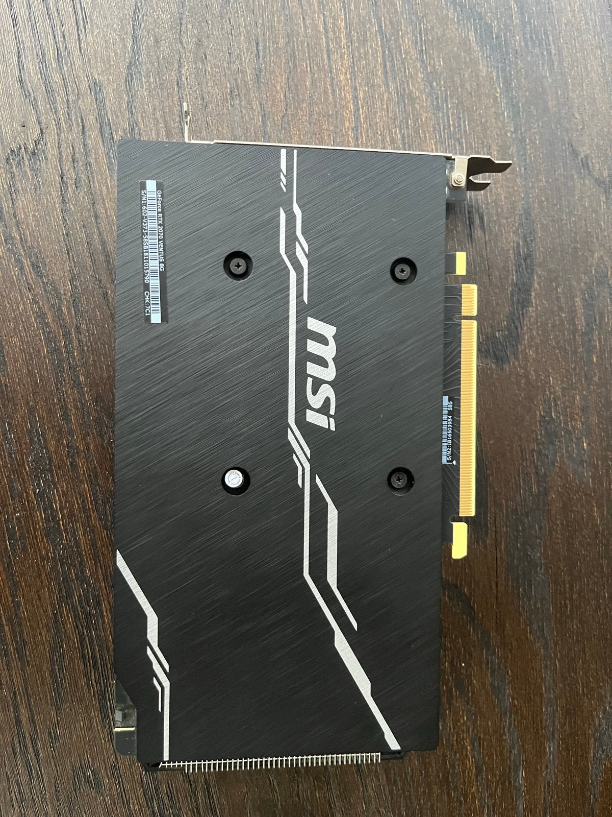 MSI GeForce RTX 2070 Ventus GP - Zo goed als nieuw, Computers en Software, PCI-Express 3, HDMI, GDDR6, Ophalen of Verzenden