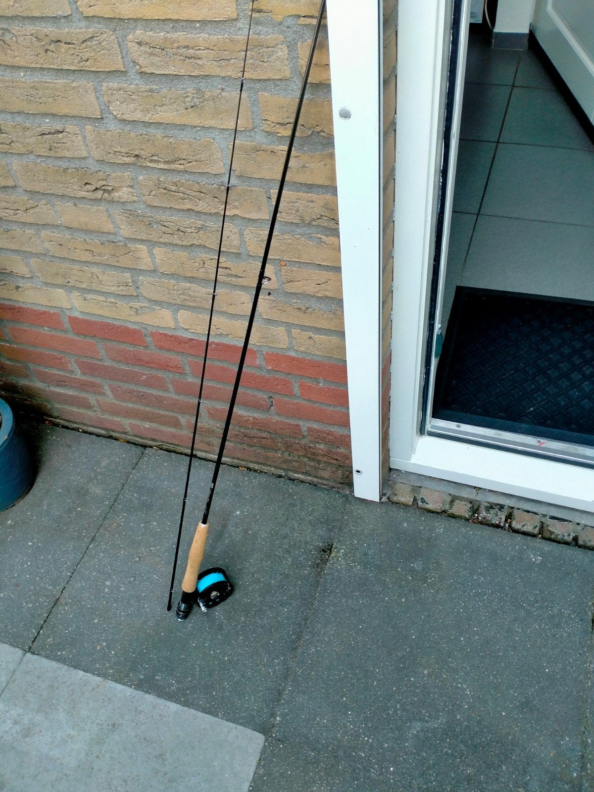 Vliegvishengel, Ophalen, Zo goed als nieuw, Werphengel
