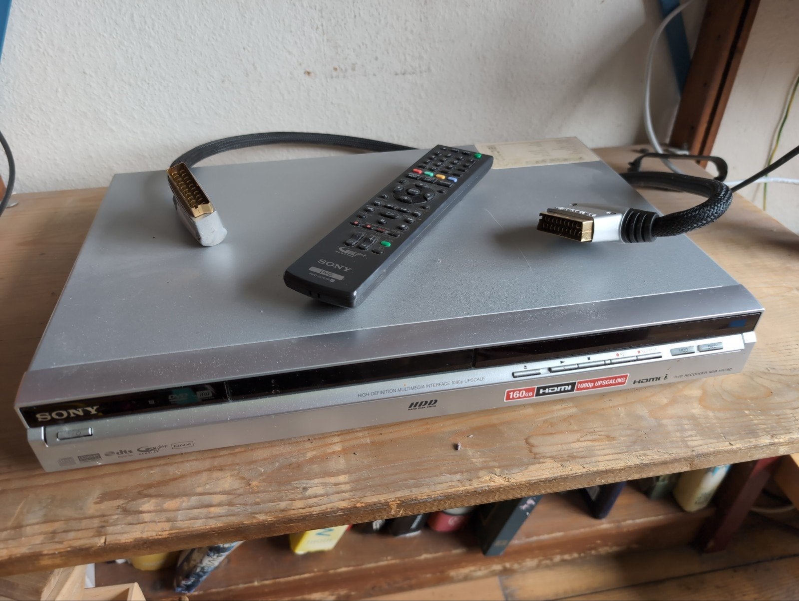 Sony RDR-HX750 DVD speler met opname mogelijkheid, Ophalen, Gebruikt, Dvd-recorder, Sony