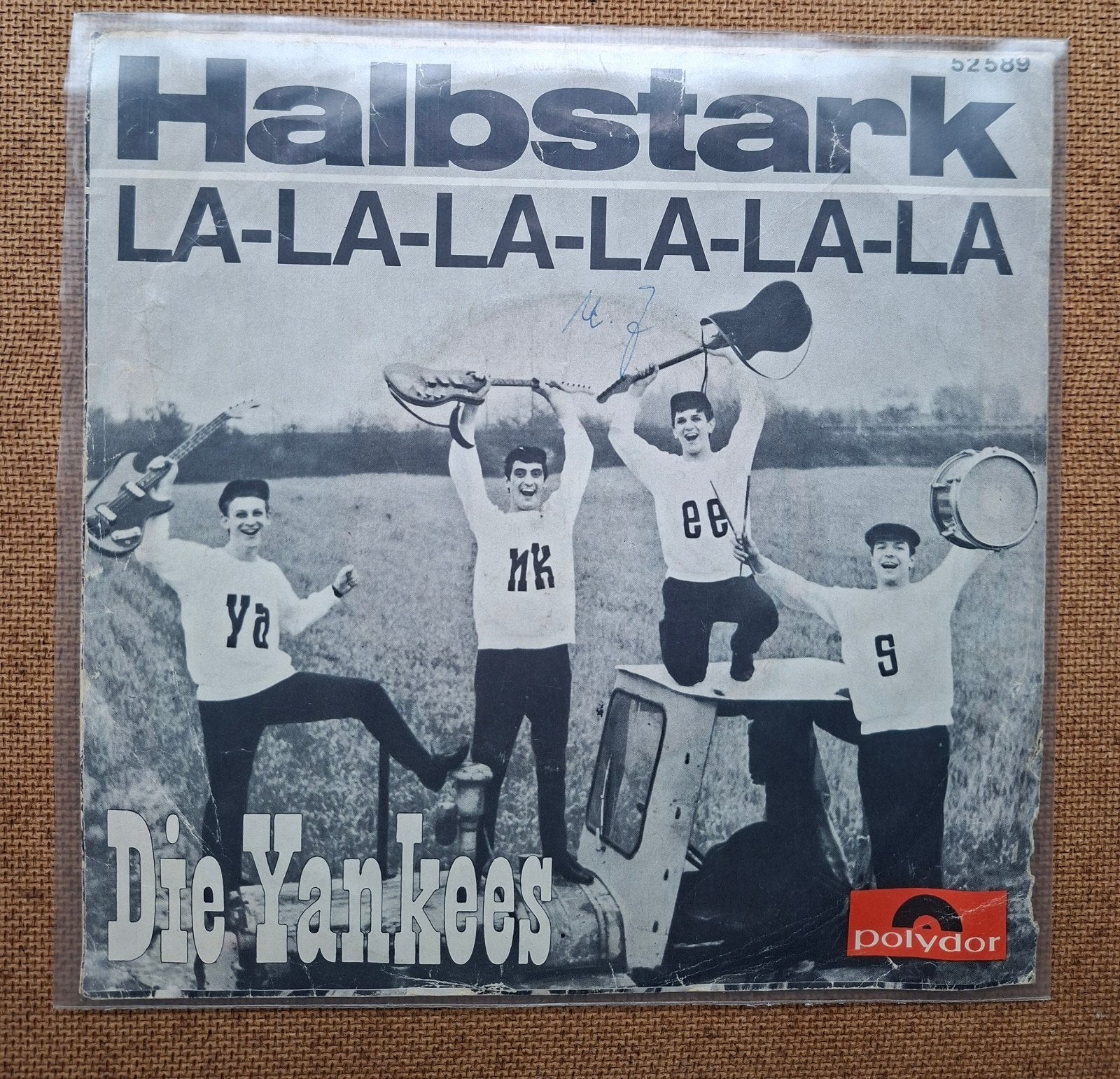 Halbstark - La la la la la - Single is TOP, Ophalen of Verzenden, Gebruikt, 7 inch, Pop