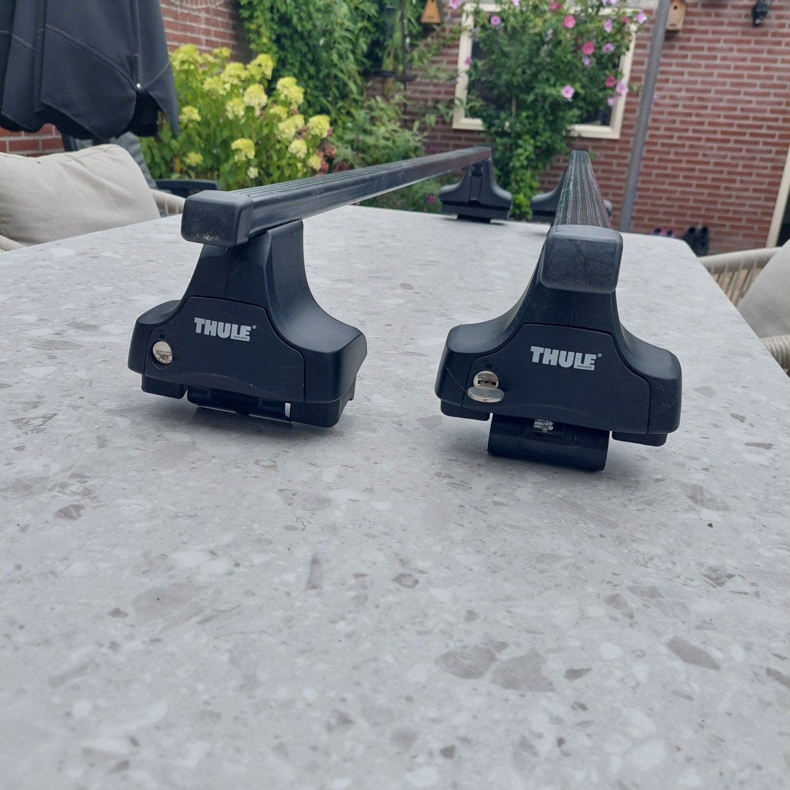 Dakdragers Thule VW golf6, Auto diversen, Dakdragers, Ophalen, Gebruikt