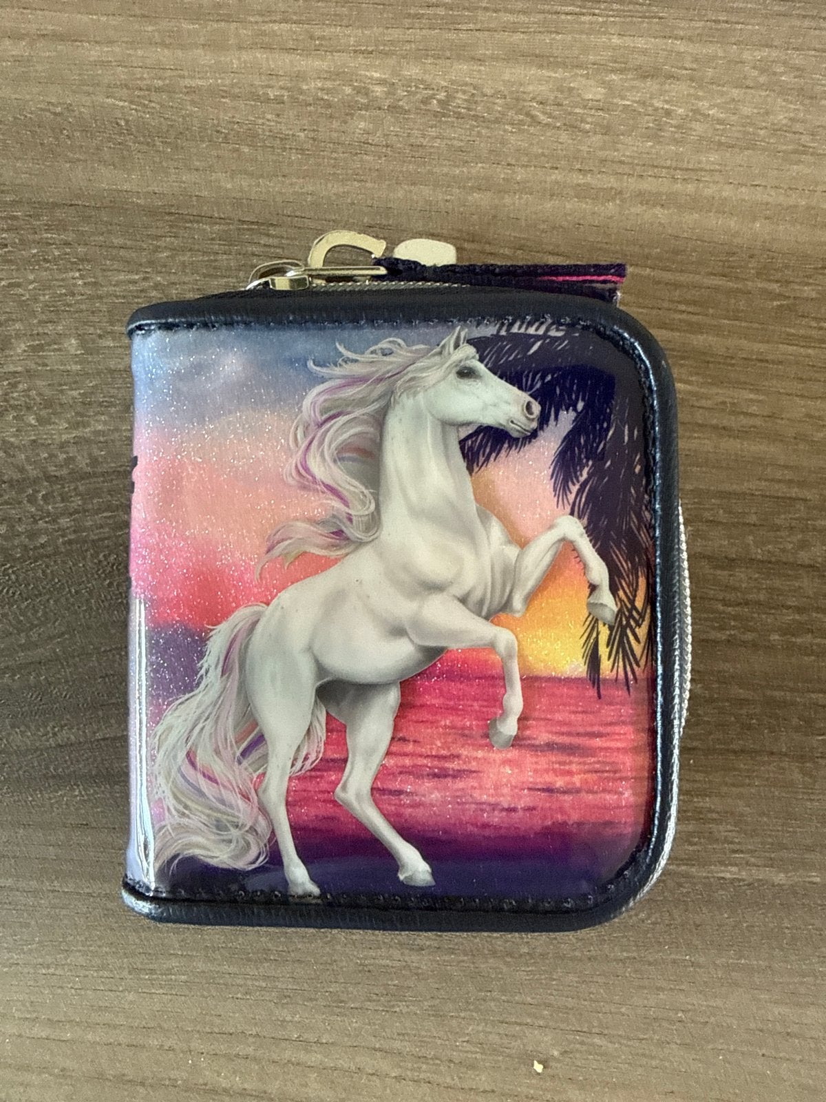 Portemonnee met paardenprint - Nieuw, Ophalen of Verzenden, Nieuw, Overige kleuren, Overige merken