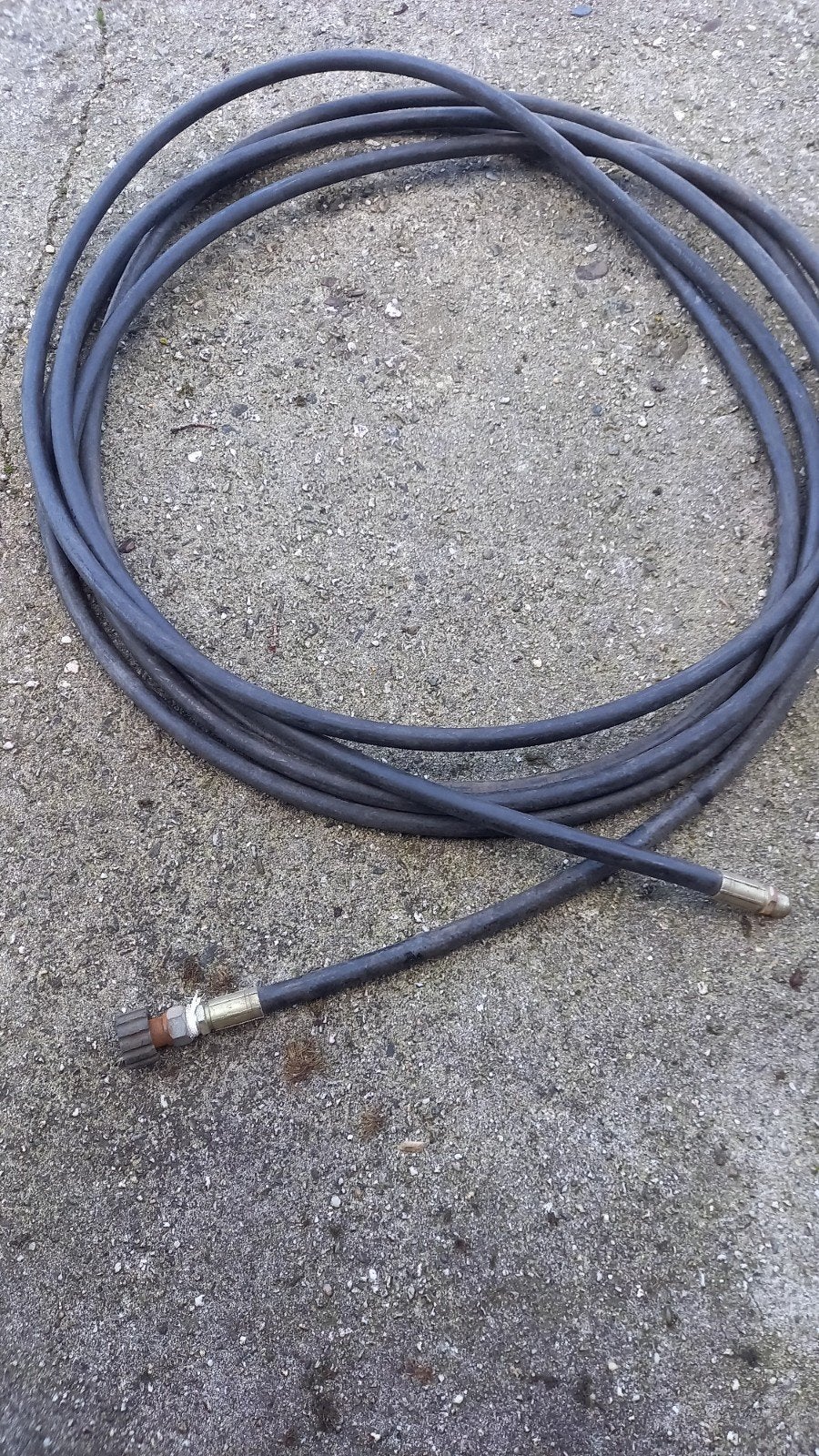 Hogedruk losse slang, Ophalen, Elektrisch