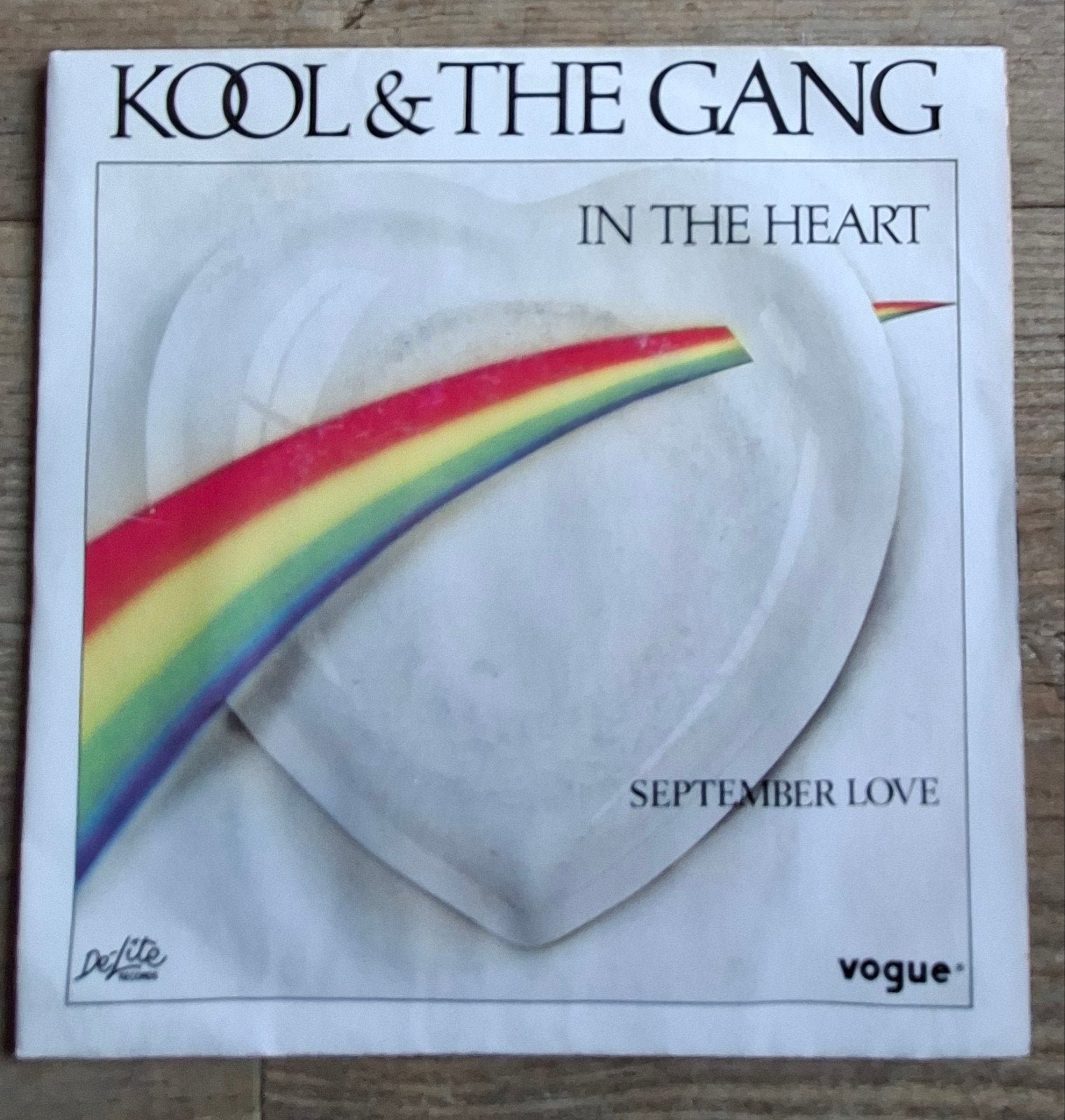 Kool & The Gang - In The Heart / September Love (Single), Gebruikt, 7 inch, Ophalen of Verzenden, Pop