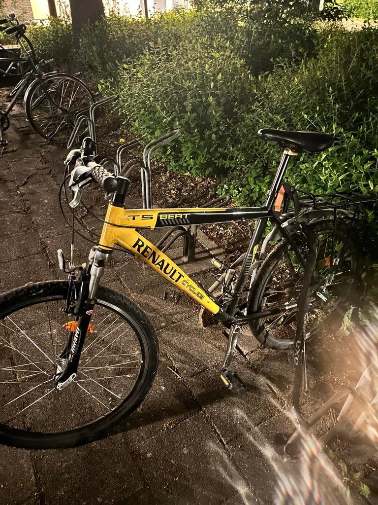Renault Cycles Mountainbike - Geel/Zwart, Overige merken, Hardtail, Ophalen of Verzenden, Zo goed als nieuw