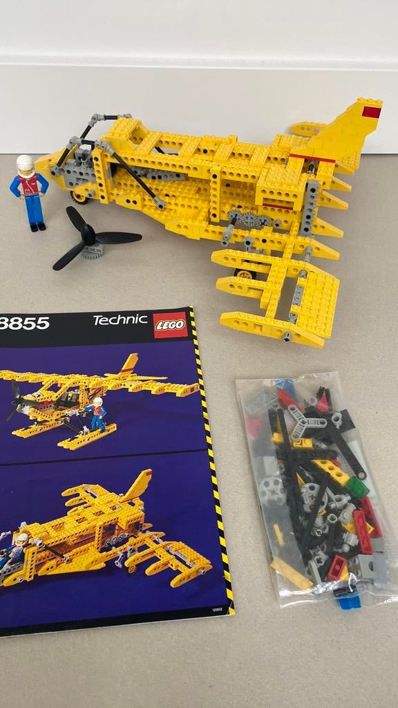 Lego 8855 Technic Spaceshuttle Vliegtuig, Kinderen en Baby's, Speelgoed | Duplo en Lego, Ophalen of Verzenden, Zo goed als nieuw
