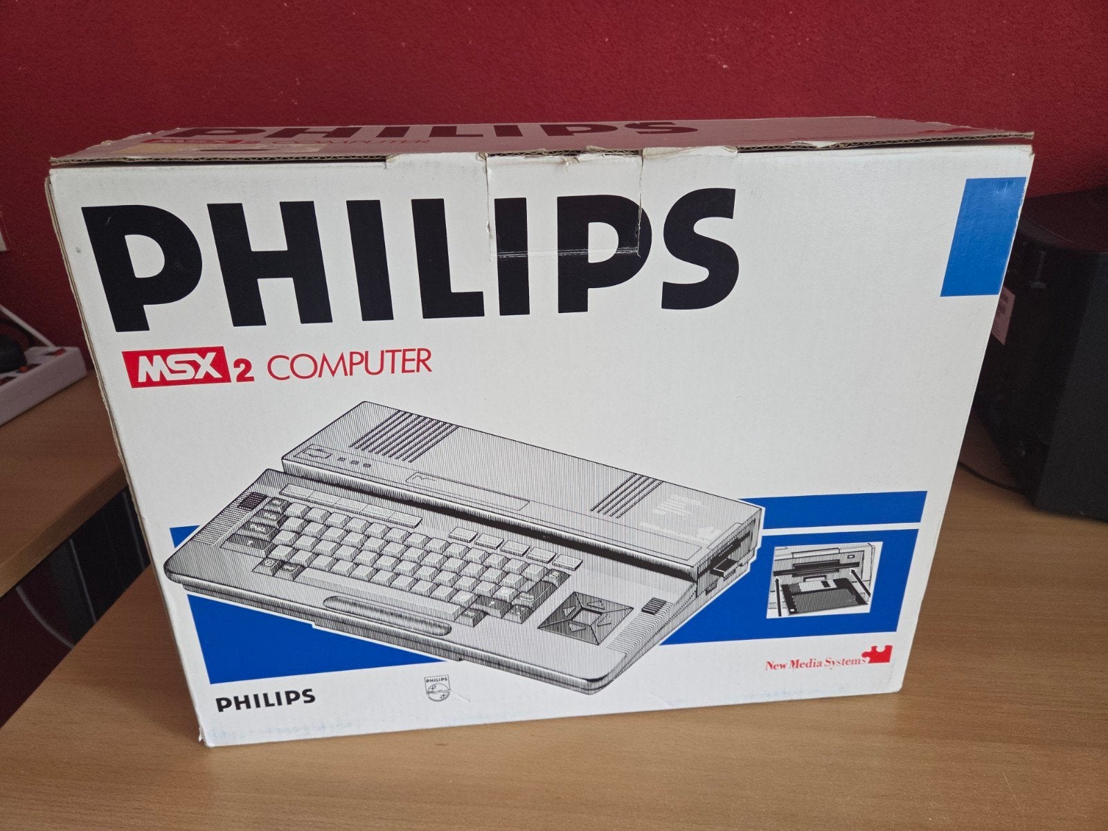 Philips VG-8235 MSX2 Computer met originele doos, Ophalen of Verzenden, Philips