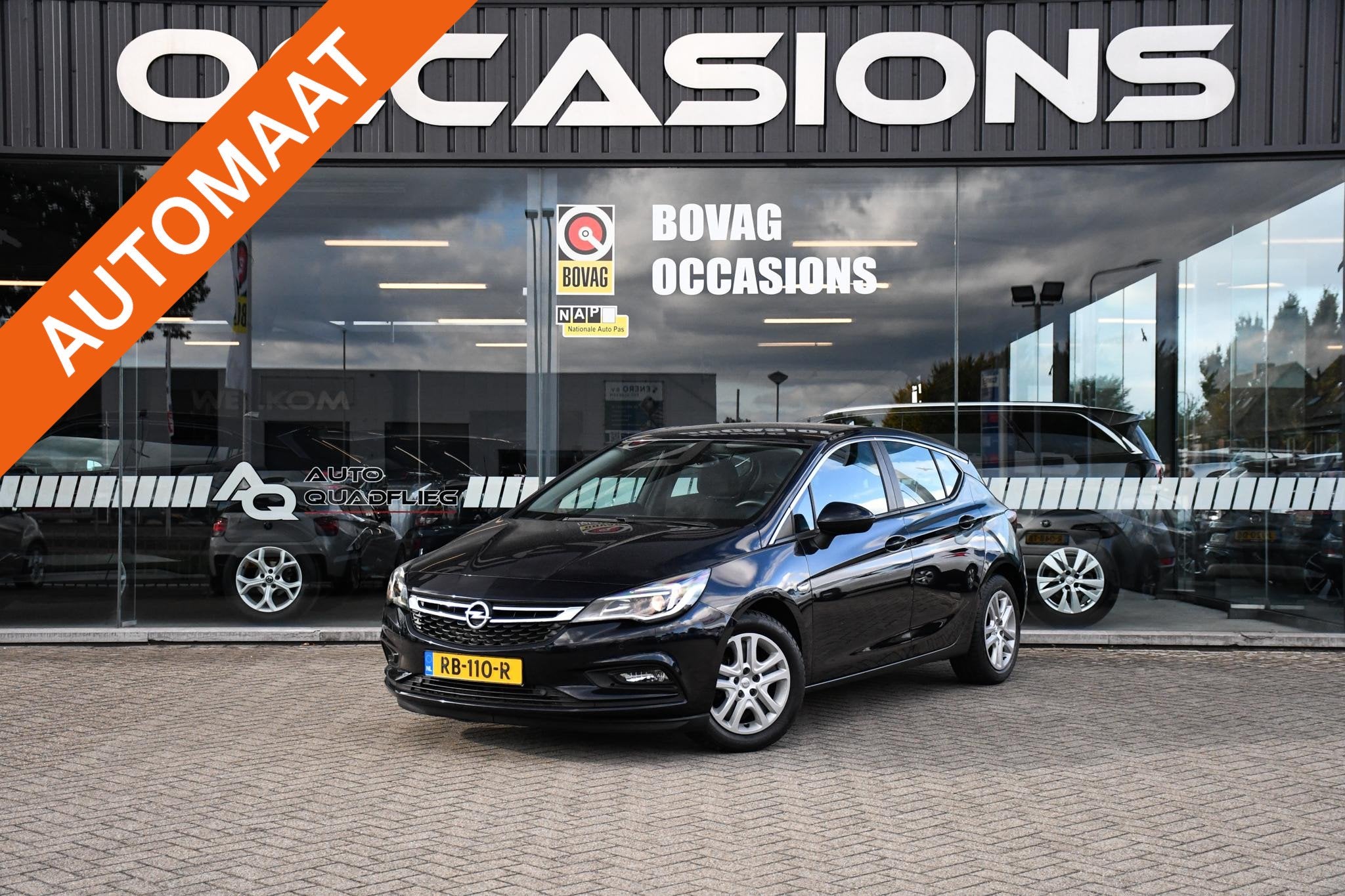 Opel Astra 1.0 Online Edition APPLE CARPLAY/ NAVIGATIE/ DAB, Auto's, 12 maanden, Stof, Gebruikt, Blauw