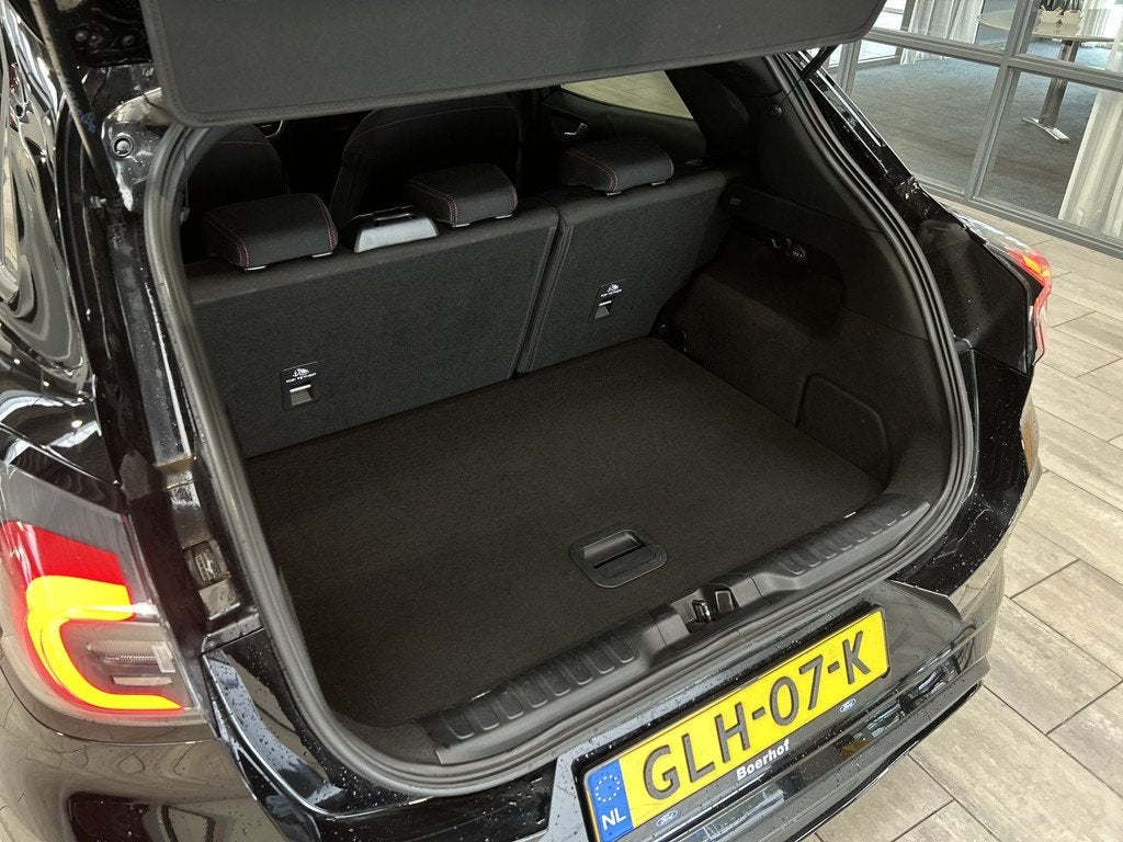 Ford Puma EcoBoost Hybrid 125pk ST-Line | Winterpack | Camer, Auto's, Ford, 12 maanden, Euro 6, Zwart, Bedrijf