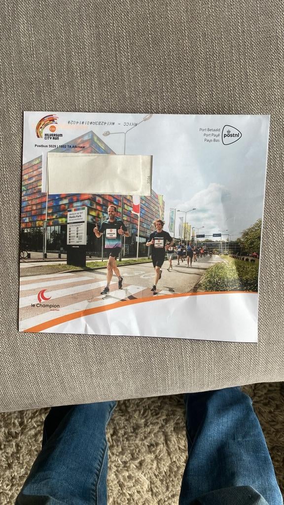 city run Hilversum kaartjes, Ophalen of Verzenden, Nieuw