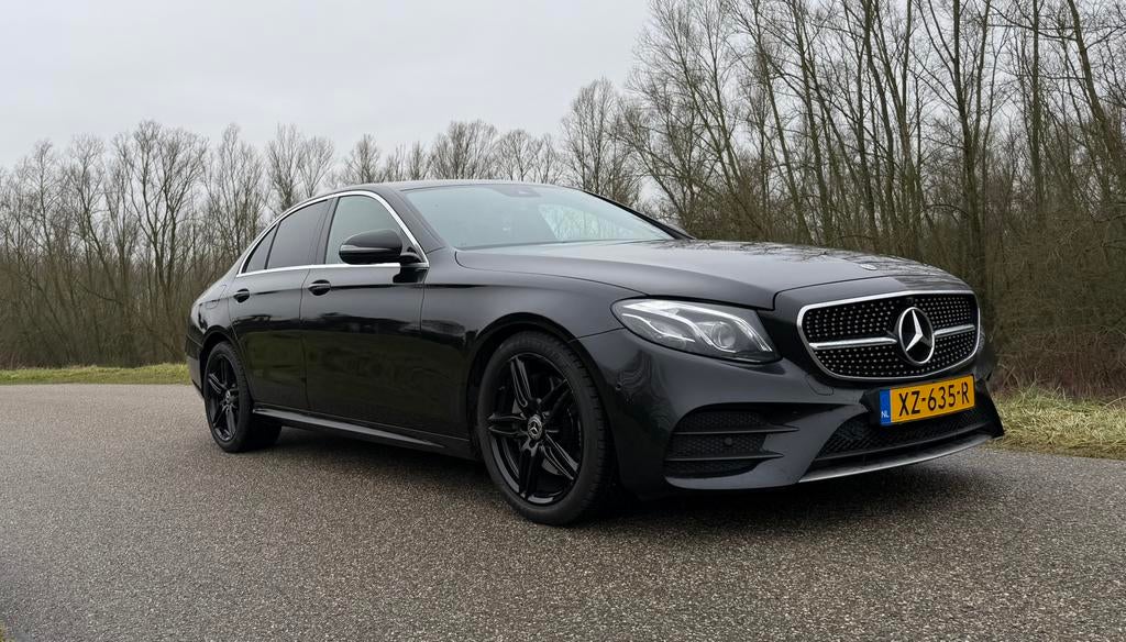 Mercedes-Benz E-Klasse E220 d 194pk 9G-TRONIC 2019 Zwart, Auto's, Mercedes-Benz, Automaat, Achterwielaandrijving, 194 pk, 4 cilinders