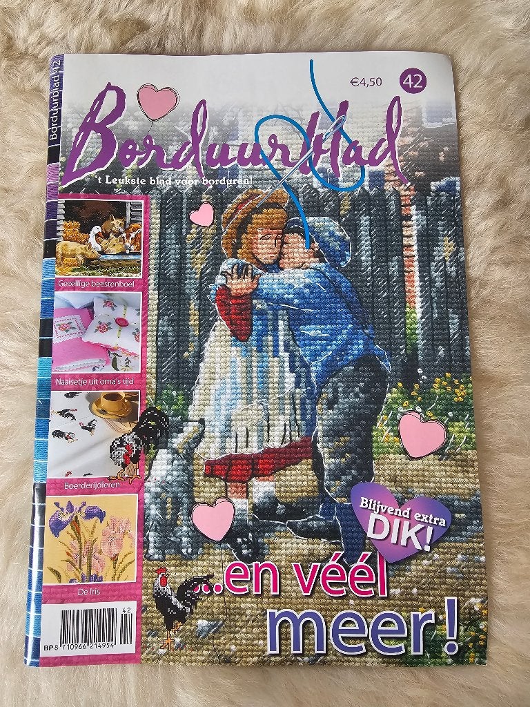 Borduurblad nr. 42 NIEUW, Ophalen of Verzenden, Nieuw, Sport en Vrije tijd