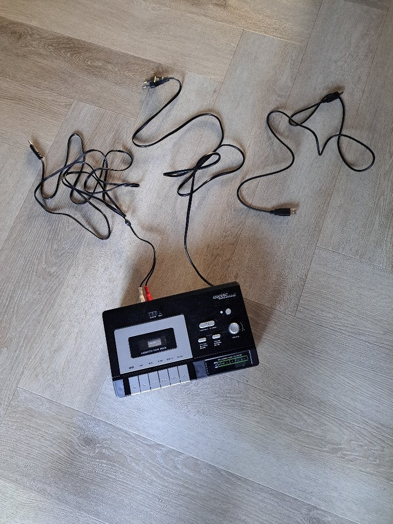 Auvisio PX-2257-675 (ook bekend als UCR-2200 deluxe), Audio, Tv en Foto, Cassettedecks, Ophalen of Verzenden, Overige merken