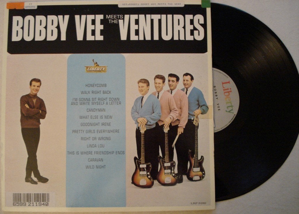 Bobby Vee meets the Ventures, LP, Gebruikt, Ophalen of Verzenden, 12 inch