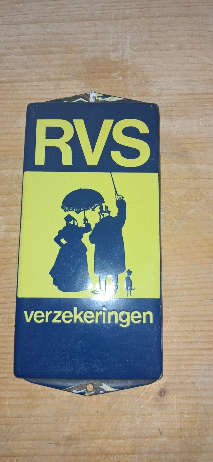 deurpostje RVS, Ophalen of Verzenden, Zo goed als nieuw, Reclamebord