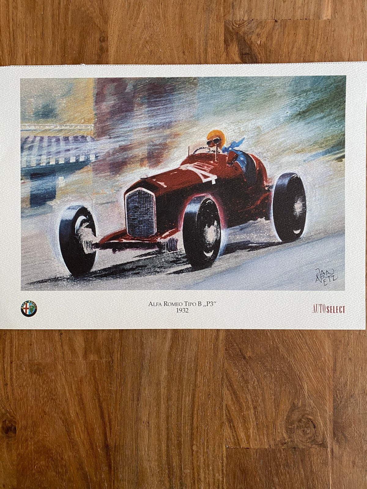 Alfa Romeo P 3 en Tazio Nuvolari, Ophalen of Verzenden, Nieuw, Auto's
