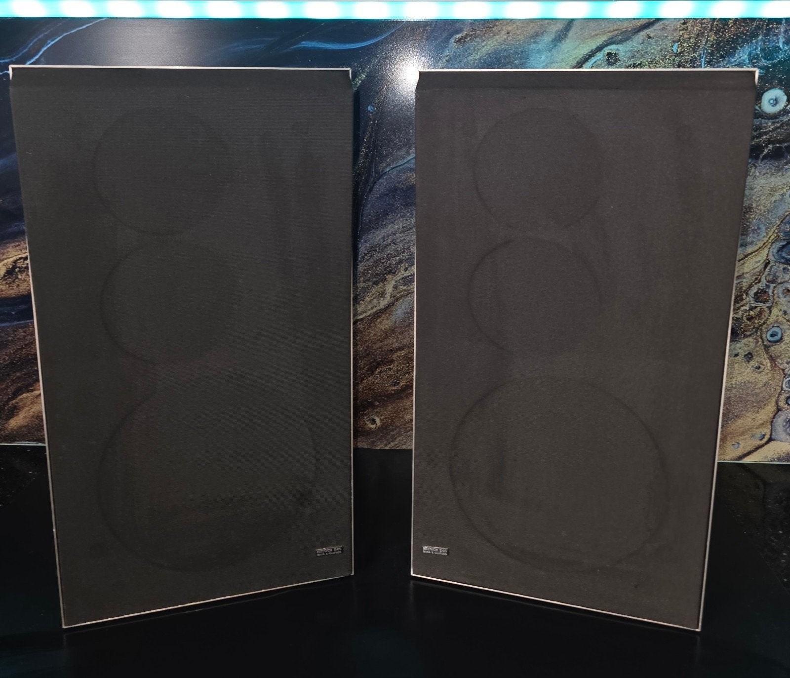 Bang & Olufsen Beovox S45 speakers - Vintage Hifi, Ophalen of Verzenden, Zo goed als nieuw, Minder dan 60 watt, Bang & Olufsen