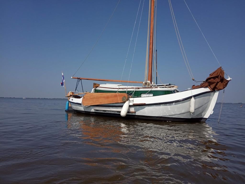 Mooi gelijnde stoere Boeier aak., Ophalen, Gebruikt, Staal, Diesel
