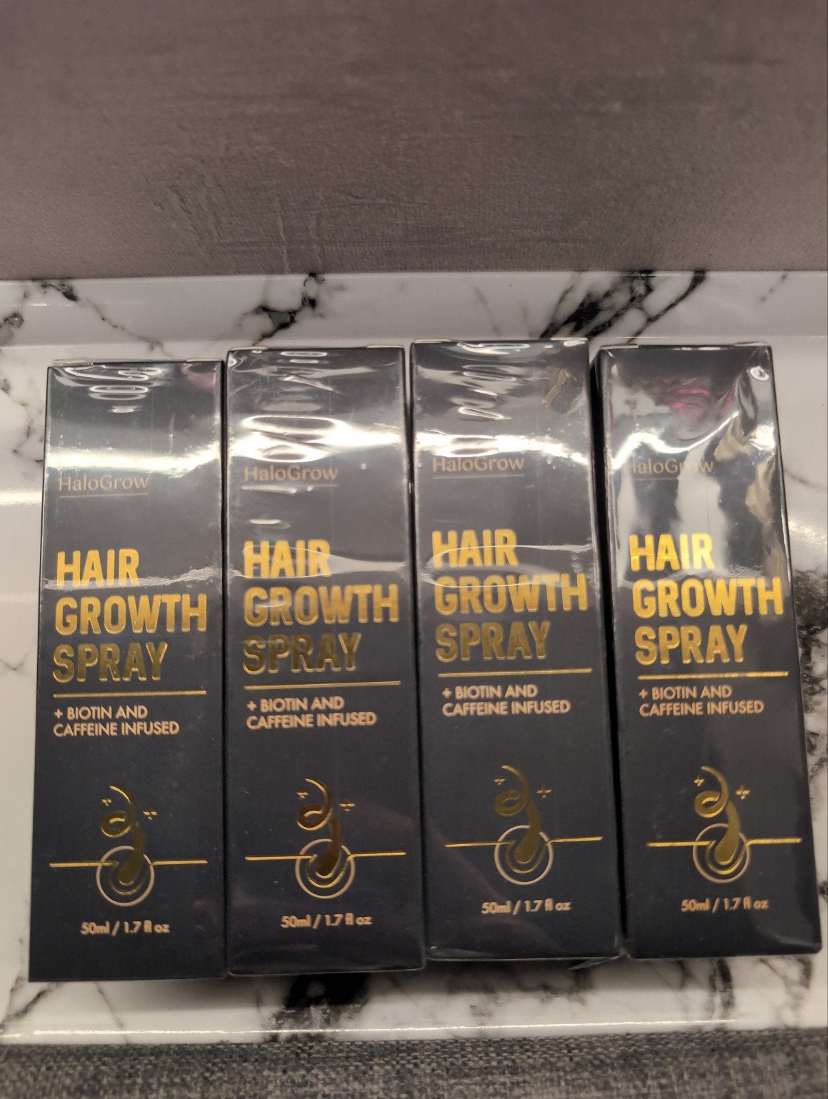 HaloGrow Hair Growth Serum Spray 50ml - Nieuw & Verzegeld, Ophalen of Verzenden, Nieuw, Haarverzorger of -hersteller