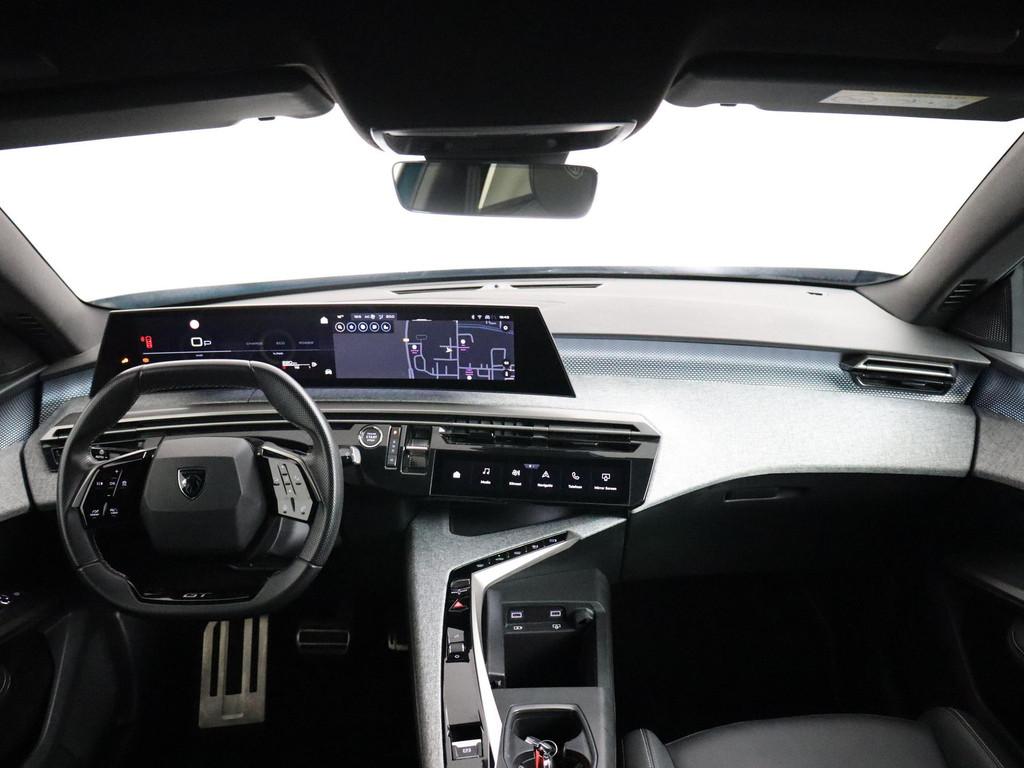 Peugeot 5008 1.2 Hybrid 145 GT | ACC | LED | 7 Persoons | Ca, Auto's, Peugeot, 145 pk, Gebruikt, 1199 cc, Blauw