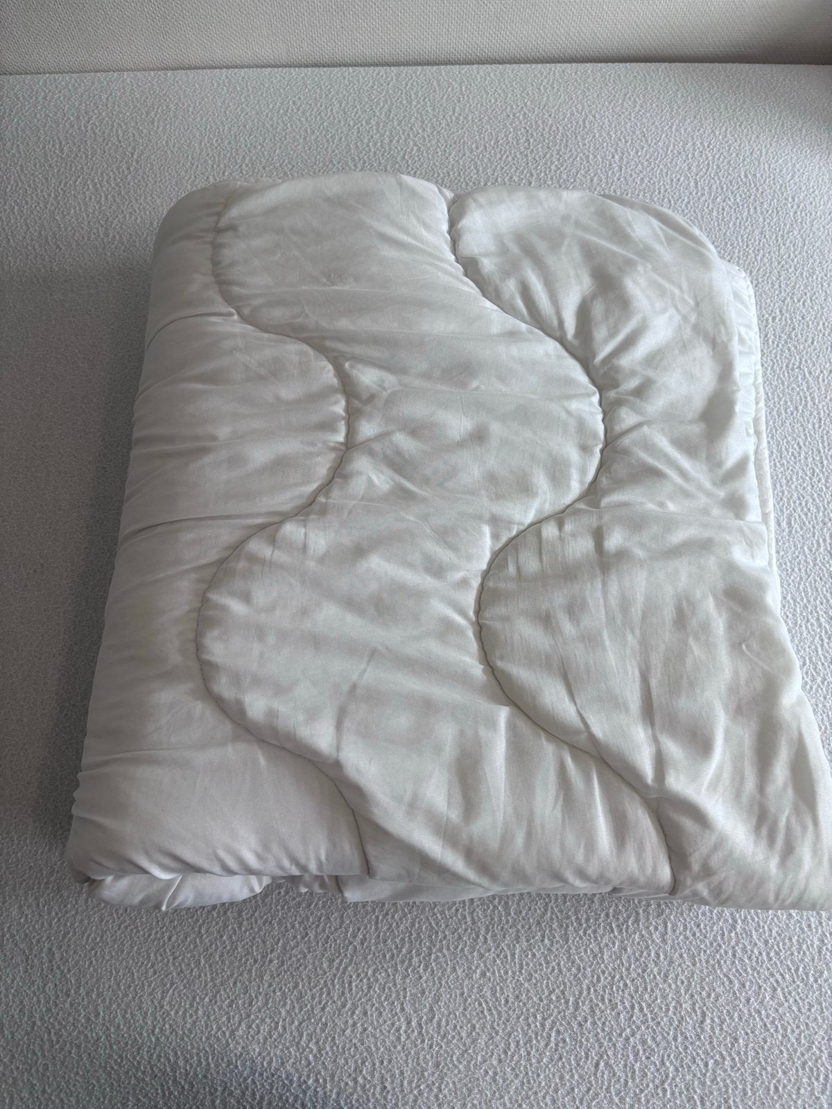 Heerlijk warm dekbed 140x200 - Zo goed als nieuw!, Eenpersoons, Wit, Ophalen of Verzenden, Polyester