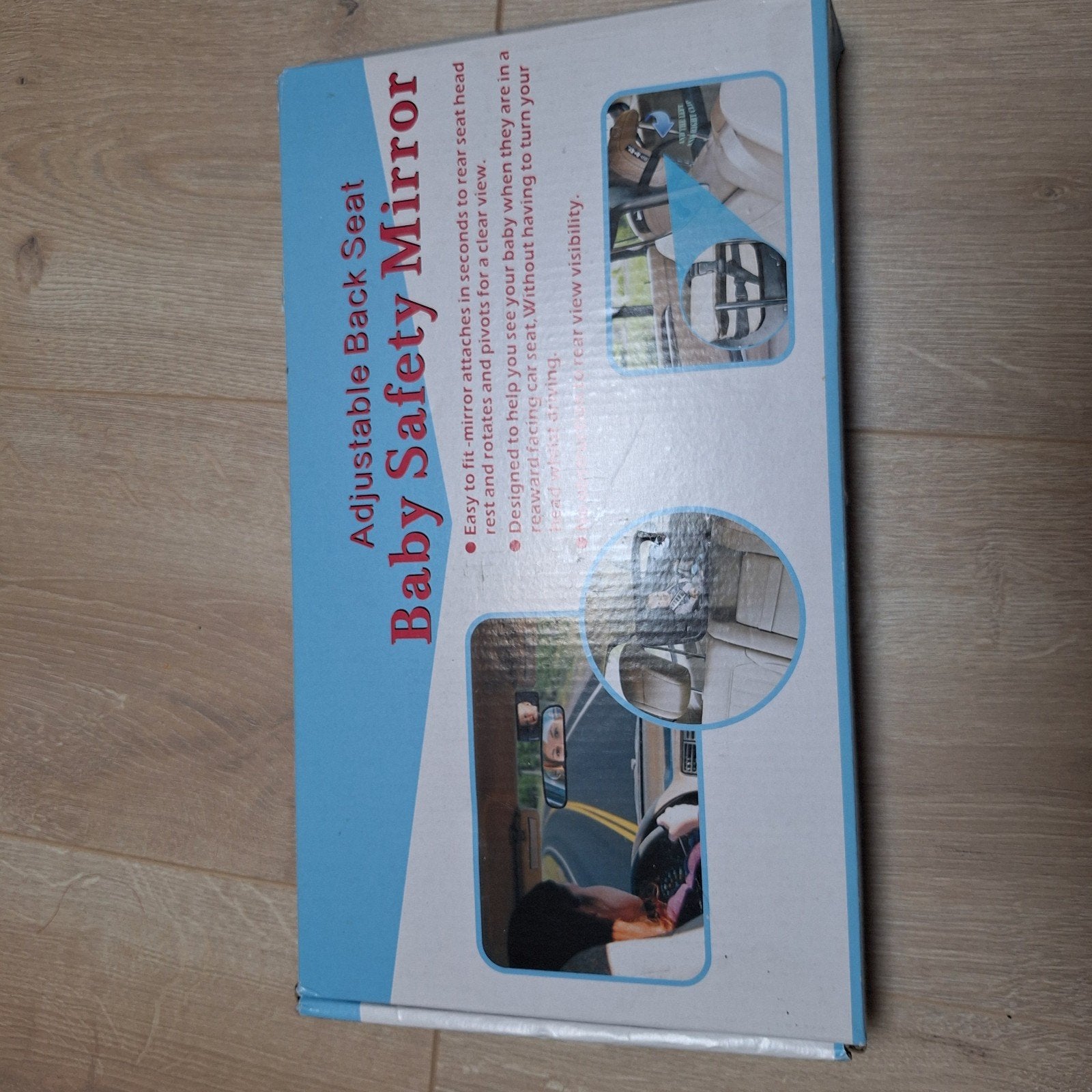 Verstelbare Baby Veiligheidsspiegel voor Achterbank, Ophalen of Verzenden