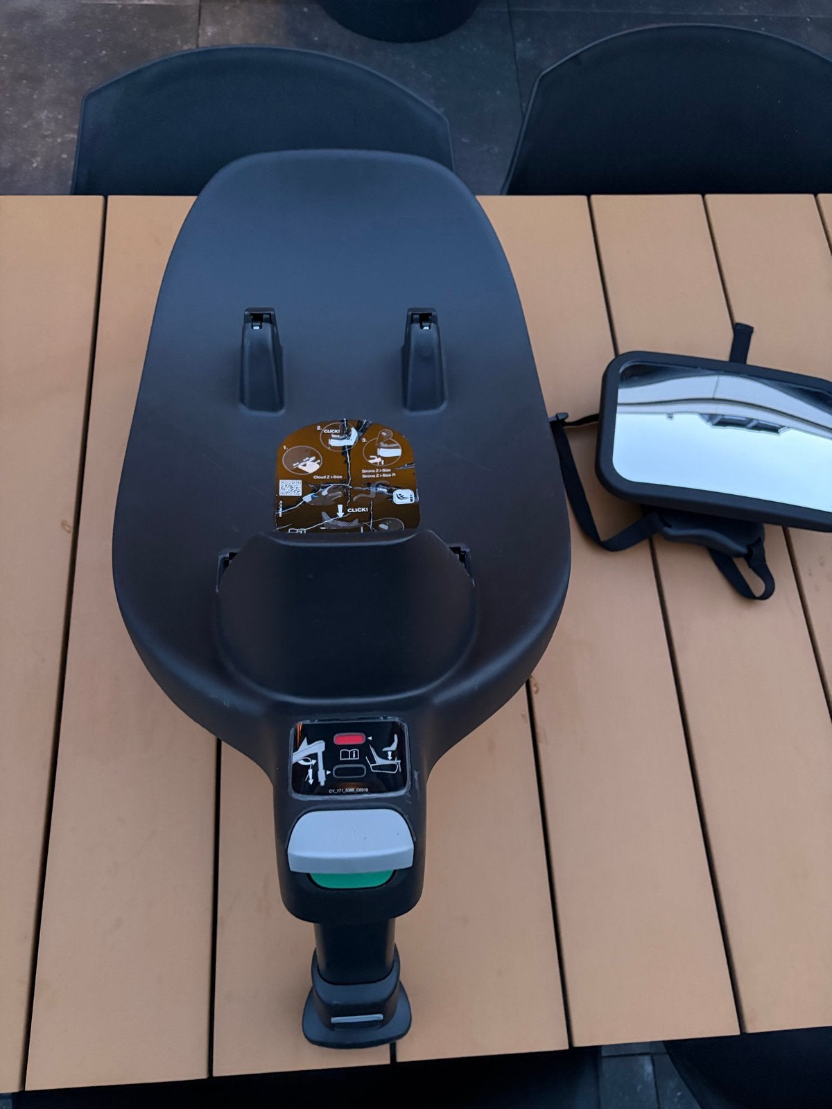 Cybex Base Z One Isofix Base + Autospiegel, Kinderen en Baby's, Autostoeltjes, Zo goed als nieuw, Isofix, 0 t/m 13 kg, Ophalen