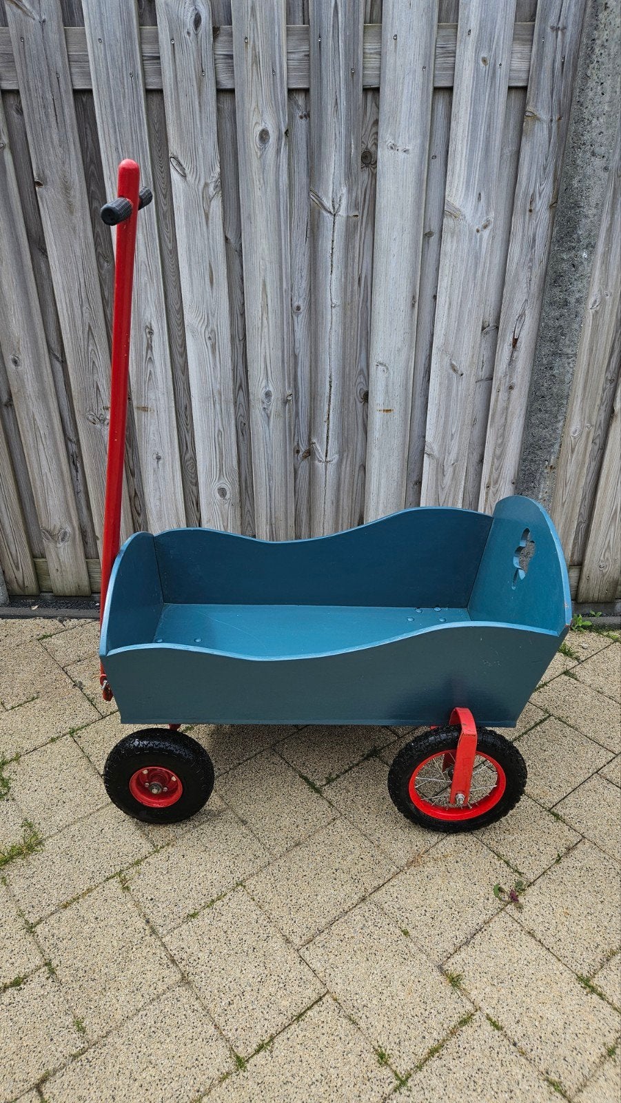 Houten bolderkar, Ophalen of Verzenden, Gebruikt