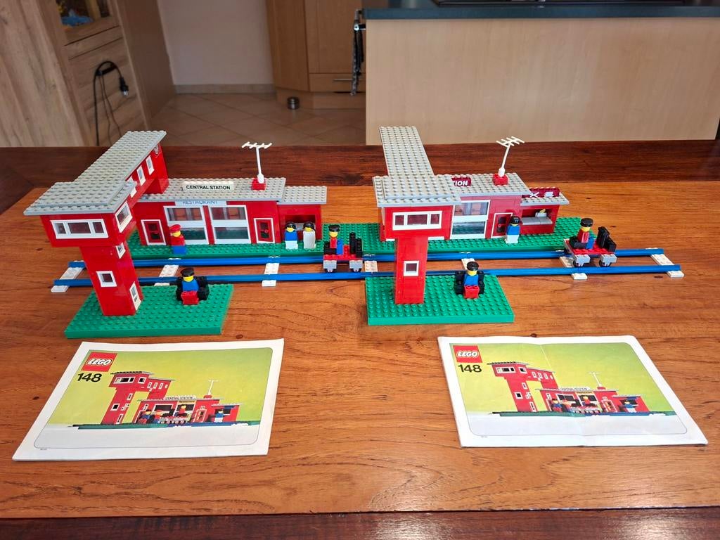 LEGO 148 STATIONS VINTAGE, Compleet, Gebruikt, Lego, Ophalen of Verzenden
