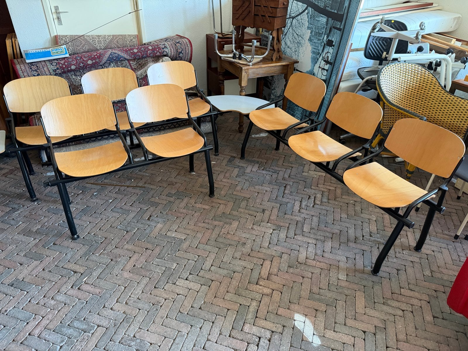 Ergonomische schoolstoelen van Eromes B.V. - 6 stuks, Gebruikt, Overige kleuren, Ophalen of Verzenden, Vijf, Zes of meer stoelen